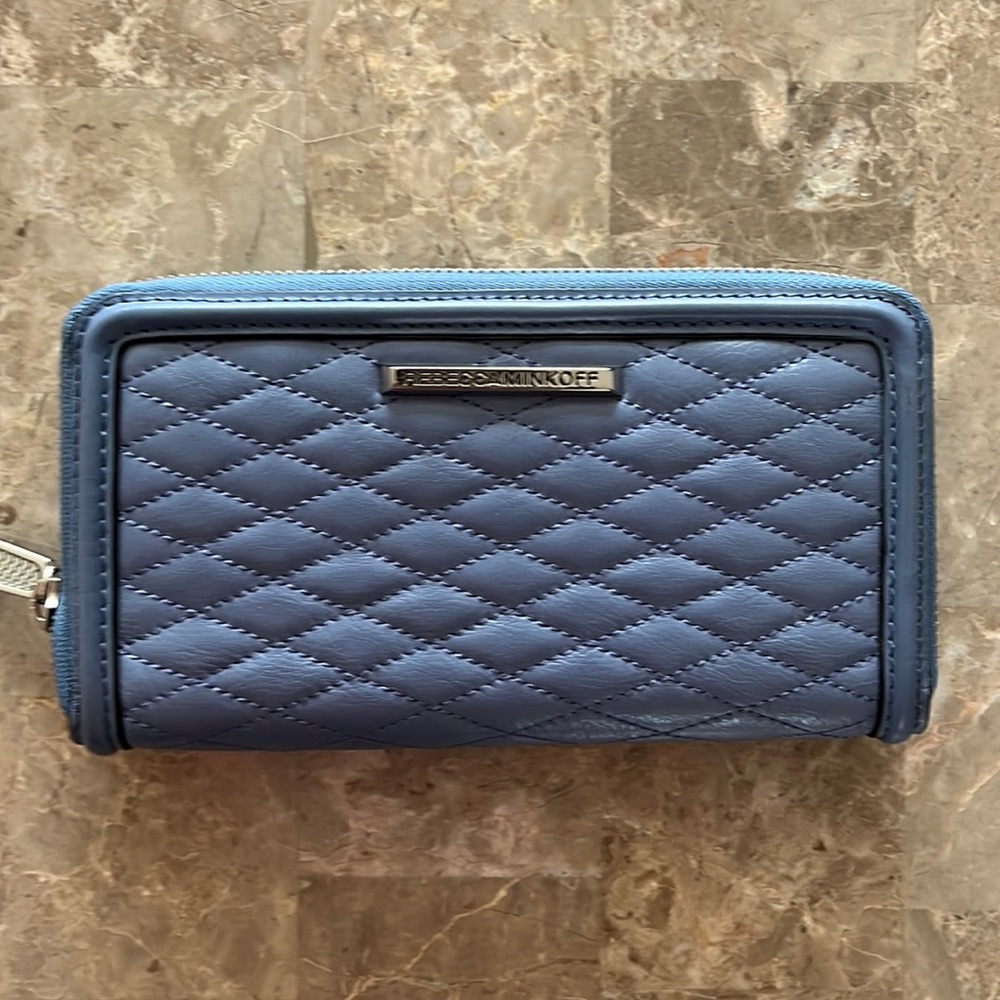 Rebecca minkoff powder blue wallet